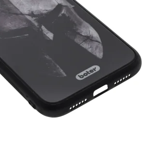 Glass Boter Plastic Back Cover for iPhone XS Max, Warrior 4