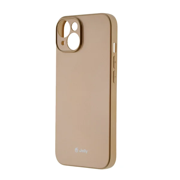 Silicone case Jelly Case for iPhone 14, Gold 2