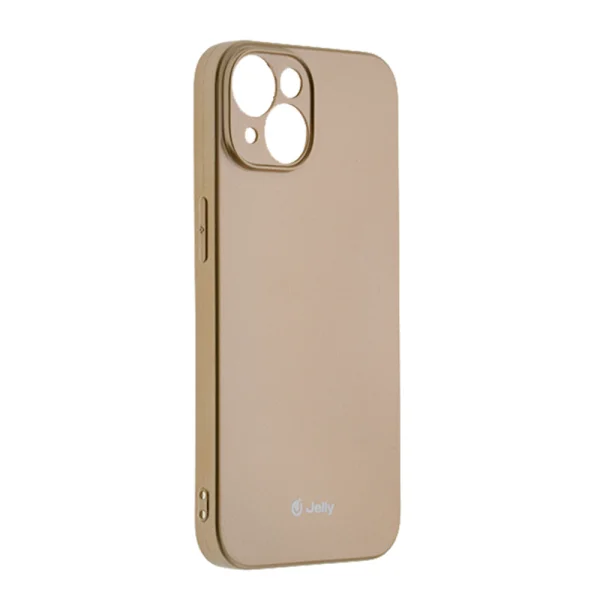 Silicone case Jelly Case for iPhone 14, Gold 1