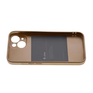 Silicone case Jelly Case for iPhone 14, Gold 3