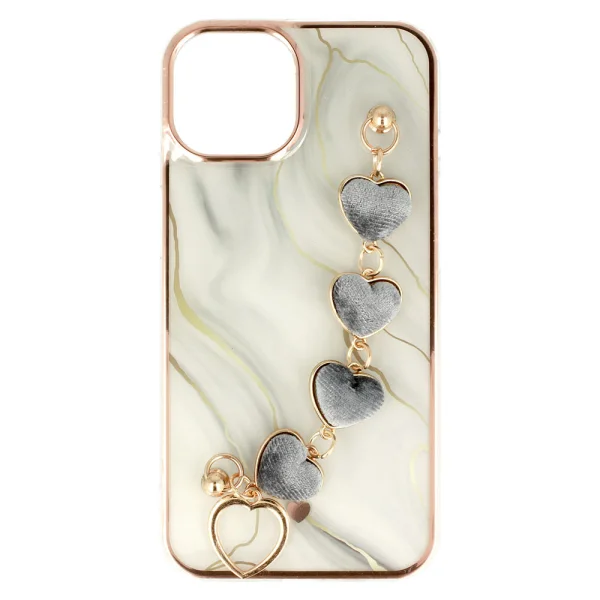 Shockproof Trend Case for iPhone 14, white 2