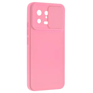 Silicone case Camshield Soft for Xiaomi 13, Light Pink 3