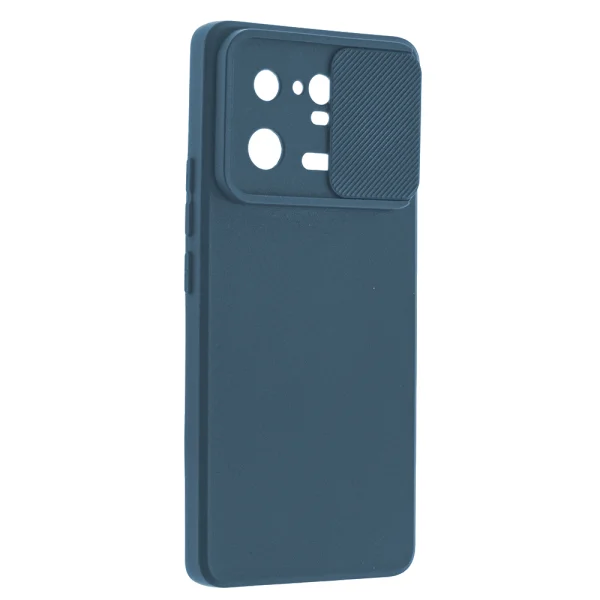 Silicone case Camshield Soft for Xiaomi 13 Pro, Blue 1