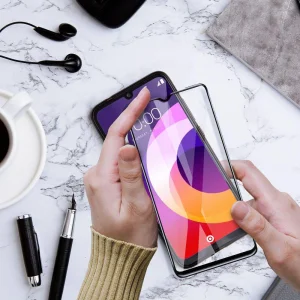 Стъклен Протектор Full Glue Hard Ceramic за Samsung Galaxy A14 5G, Hard Cerami, черен 3