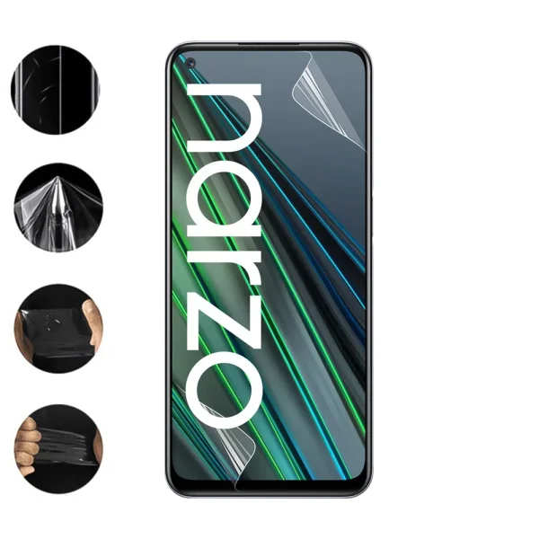 Auto Repair Hydrogel Protector for Realme Narzo 30 5G, front shell 1