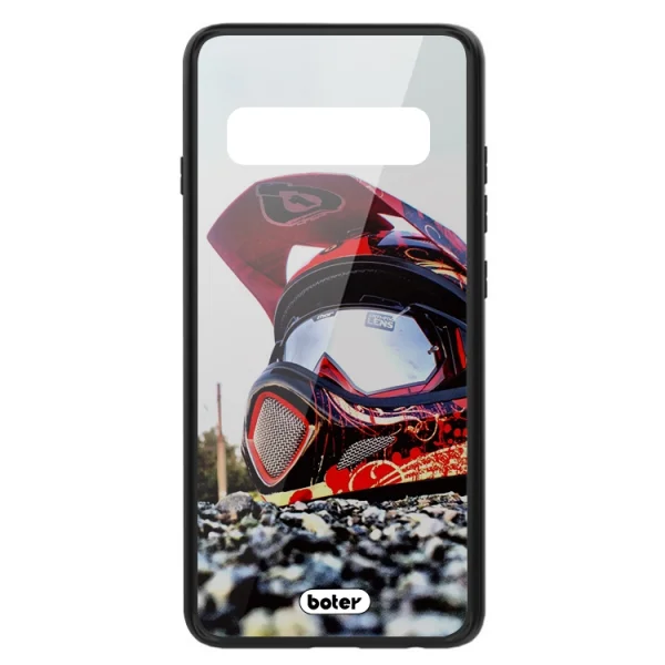 Пластмасов Гръб Glass Boter за Samsung Galaxy S10 Plus, Каска 1