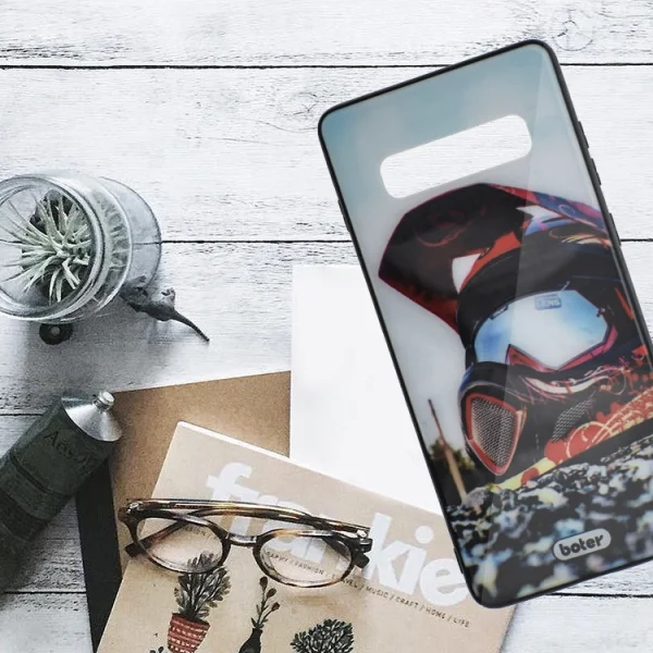 Пластмасов Гръб Glass Boter за Samsung Galaxy S10 Plus, Каска 3