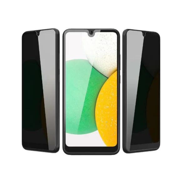 Стъклен Протектор 5D Full Glue PRIVACY за Samsung Galaxy A13 4G, Черен 2