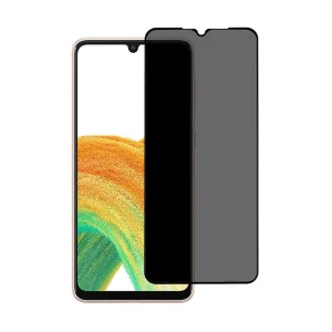 Стъклен Протектор 5D Full Glue PRIVACY за Samsung Galaxy A13 5G/A04S, Черен