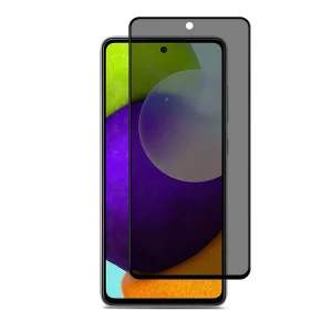 Стъклен Протектор 5D Full Glue PRIVACY за Samsung Galaxy A52/A52S, Черен