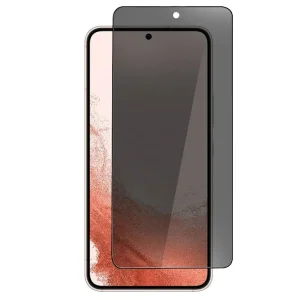 Стъклен Протектор 5D Full Glue PRIVACY за Samsung Galaxy S22, Черен