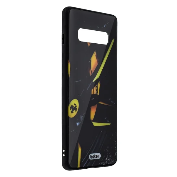 Пластмасов Гръб Glass Boter за Samsung Galaxy S10 Plus, Ferrari 2