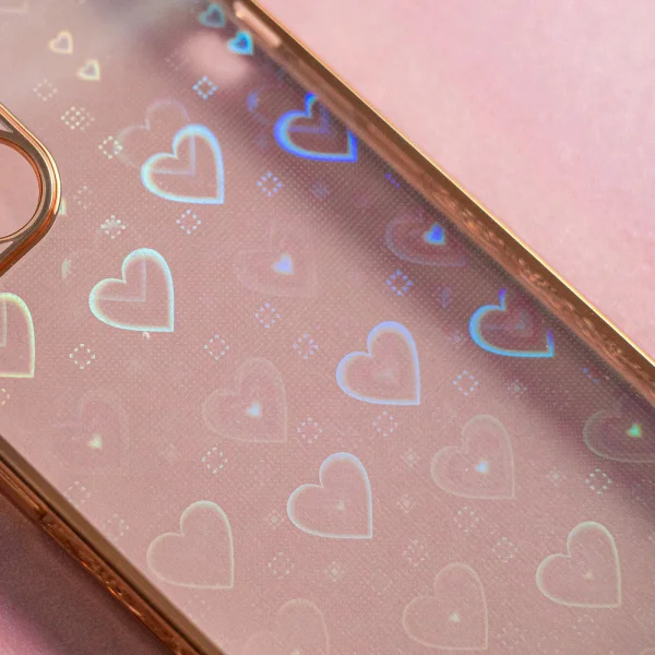 Blink 2 in 1 silicone case for IPhone 13, gold 5
