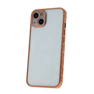 Силиконов калъф Blink 2 in 1 за IPhone 13, златист