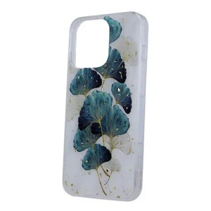 Силиконов калъф GOLD GLAM за IPhone 13 Pro, листа