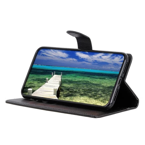 Leather Wallet Case for Xiaomi 13 Lite, black 2