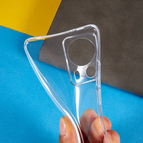Silicone case for Xiaomi 13 Lite, transparent 4