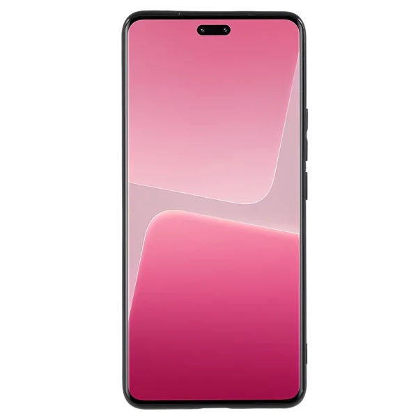 Soft Matte Silicone Case for Xiaomi 13 Lite, black 2