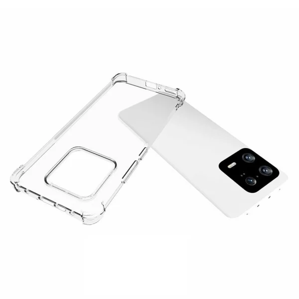 Non-Slip Silicone Case for Xiaomi 13 Pro, transparent 3