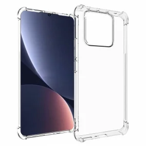 Силиконов калъф Non-Slip за Xiaomi 13 Pro, прозрачен
