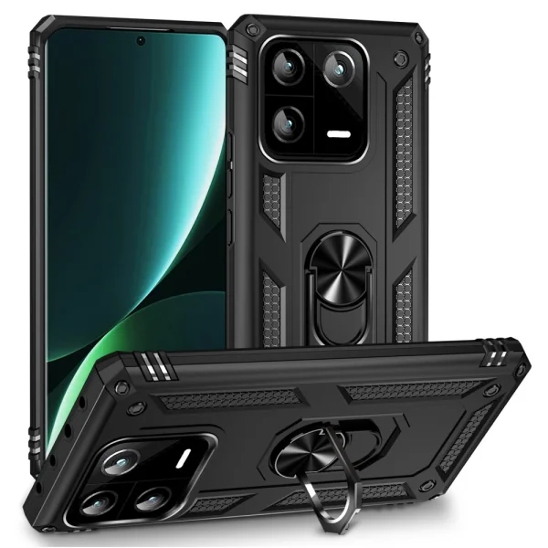 Shockproof Case Hybrid Cover for Xiaomi 13 Pro, Black 1