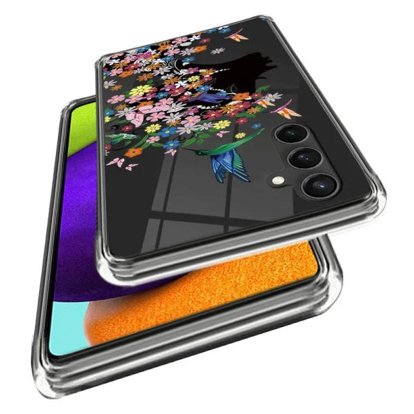 Силиконов калъф за Samsung Galaxy A14 5G, Цвете и фея 2