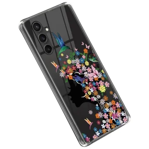 Силиконов калъф за Samsung Galaxy A14 5G, Цвете и фея