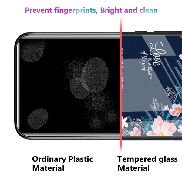 Стъклен калъф Glass за Samsung Galaxy A34 5G, розови цветя 2