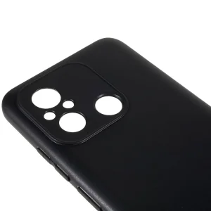Soft Matte silicone case for Xiaomi Redmi 12C, black 6