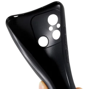 Soft Matte silicone case for Xiaomi Redmi 12C, black 4