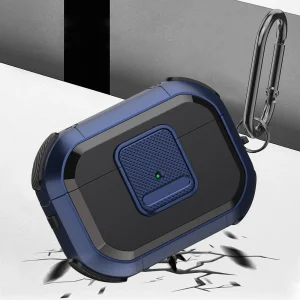 Shockproof case for AirPods Pro 2, blue 3