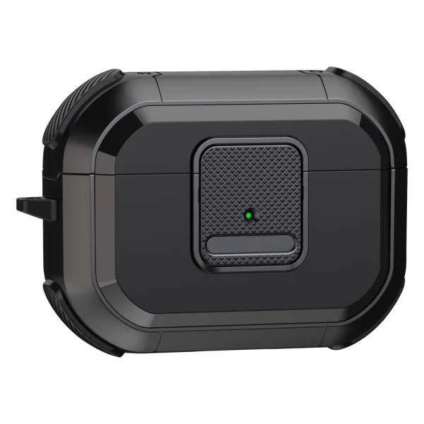 Shockproof case for AirPods Pro 2 headphones, black 1