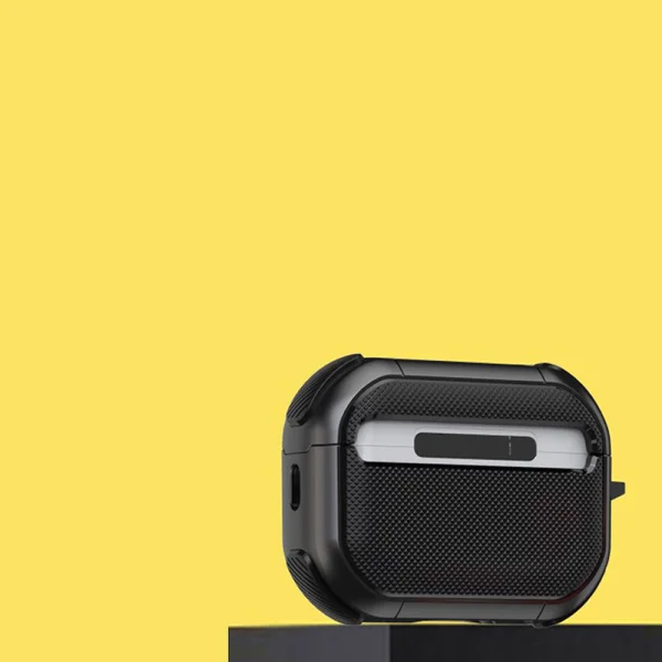 Shockproof case for AirPods Pro 2 headphones, black 2