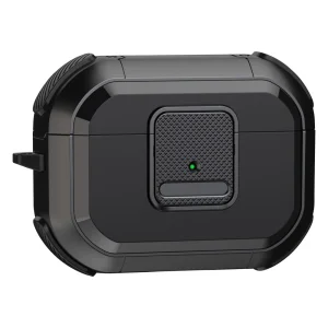 Удароустойчив калъф за слушалки AirPods Pro 2, черен