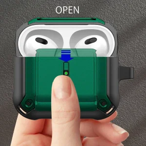 Shockproof case for AirPods 3 headphones, green 3