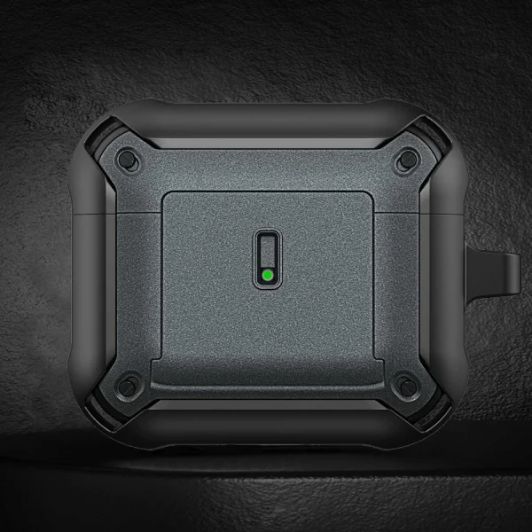 Shockproof case for AirPods 3 headphones, black 2