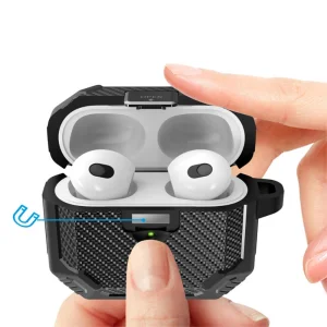 Shockproof case for headphones MagneticKKDJ865 AirPods Pro 2, black 3