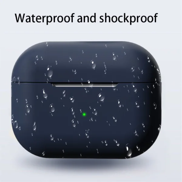 Silicone Case for Airpods Pro 2, black 3
