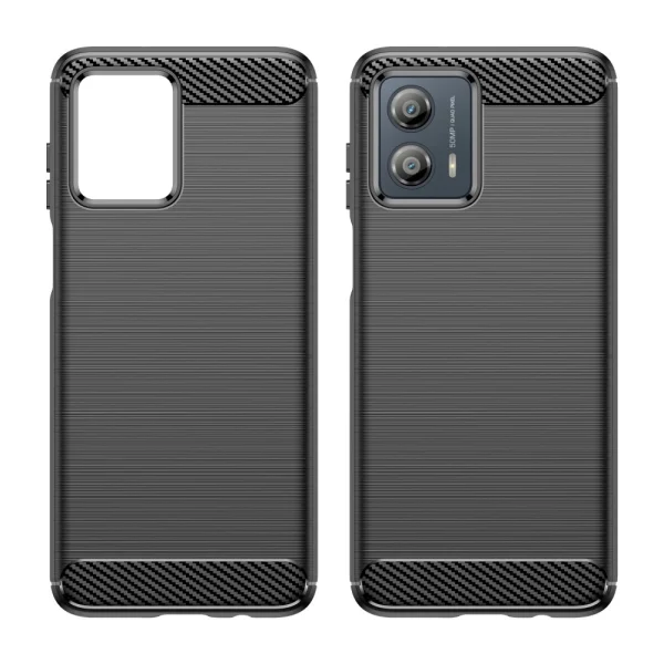 Силиконов Калъф Carbon за Motorola Moto G53 5G, черен 3