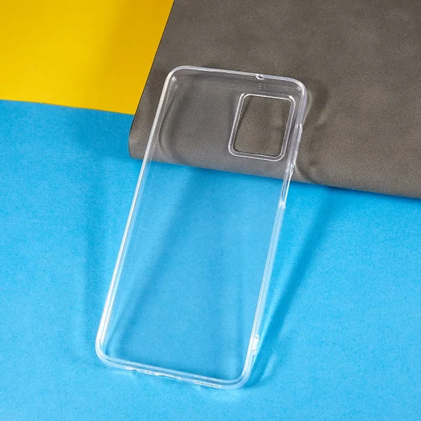 Силиконов калъф за Motorola Moto G53 5G, прозрачен 4