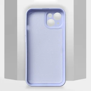 Silicone case Card Slot for IPhone 13, light purple 4