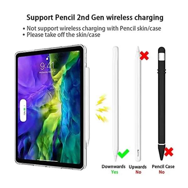Silicone case for iPad Pro 11-inch 2021, transparent 5