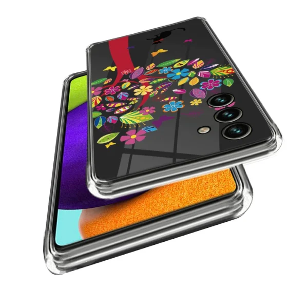 Силиконов калъф за Samsung Galaxy A34 5G, Котка и дърво 2