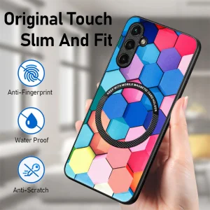 Shockproof Case Metal Ring for Samsung Galaxy A14 5G, colored 3