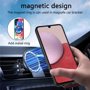 Shockproof Case Metal Ring for Samsung Galaxy A14 5G, colored 4
