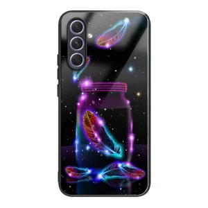 Стъклен калъф Glass за Samsung Galaxy A34 5G, перо