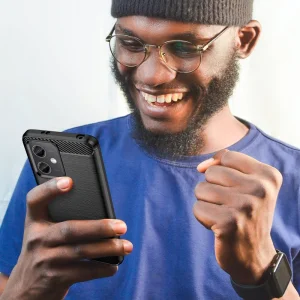 Силиконов Калъф Carbon за Xiaomi Redmi Note 12 5G, черен 3