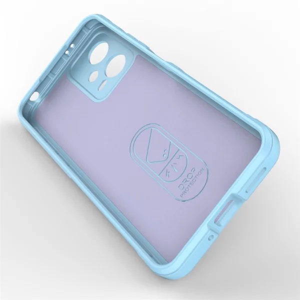 Силиконов калъф Wear-resistant за Xiaomi Redmi Note 12 5G, син 2
