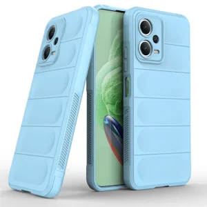 Силиконов калъф Wear-resistant за Xiaomi Redmi Note 12 5G, син 6