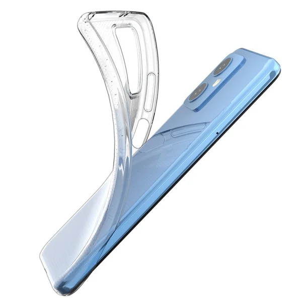 Силиконов калъф за Xiaomi Redmi Note 12 5G, прозрачен 3